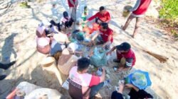 Aksi Bersih Pulau Lae-Lae Kumpulkan 353 Kg Sampah, Dukung Makassar Zero Waste