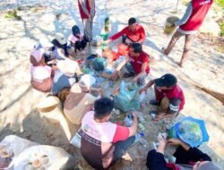 Aksi Bersih Pulau Lae-Lae Kumpulkan 353 Kg Sampah, Dukung Makassar Zero Waste
