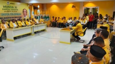 Eks Politisi Demokrat IAS Resmi Jadi Calon Ketua Golkar Sulsel