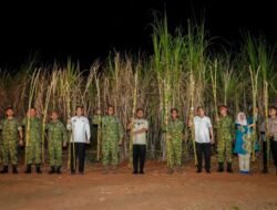 Gubernur Sulsel Panen Raya Tebu Bersama TNI, Tegaskan Dukungan Program Presiden Prabowo