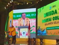 Evaluasi 8 Bulan Pimpin Golkar Sulsel, Muhidin: Perlu Konsolidasi Total