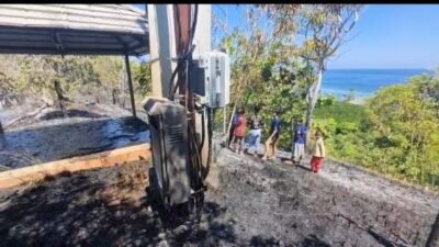 Karhutla di Sumare Mamuju, Villa Mantan Gubernur Sulbar Nyaris Terbakar