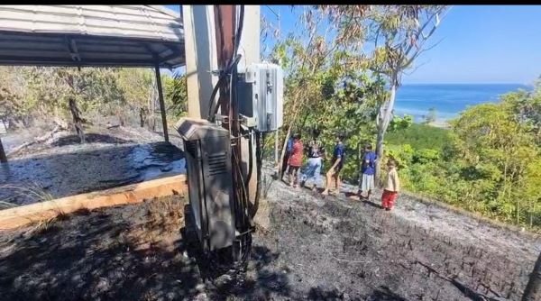 Karhutla di Sumare Mamuju, Villa Mantan Gubernur Sulbar Nyaris Terbakar