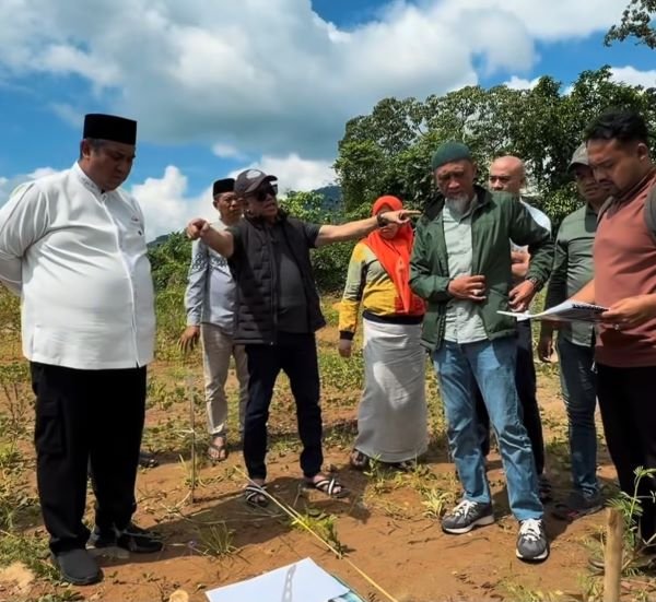 Chaidir Syam Turun Langsung Pantau Penentuan Arah Kiblat Masjid RS Camba