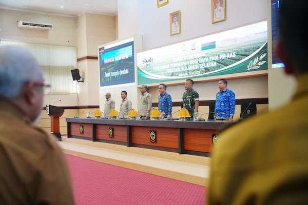 Kementan dan Pemprov Sulsel Percepat Implementasi PM-AAS, Targetkan 91.340 Hektare Budidaya Padi