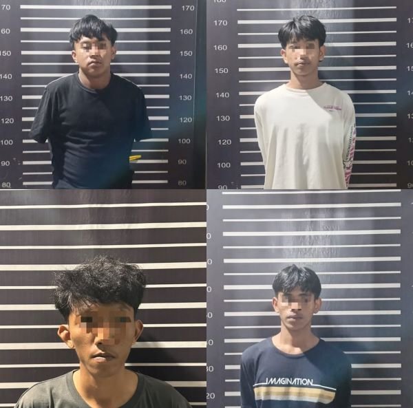 Komplotan Pencuri Emas di Bantaeng Diringkus, 4 Pelaku dan 1 Penadah Ditangkap