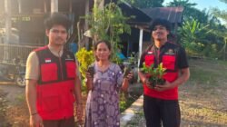Mahasiswa KKN Unhas Tanam 116 Bibit Pohon Produktif di Maros