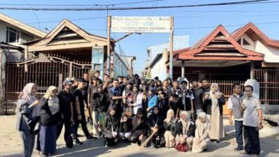 Rangkaian MPLS, Siswa Baru BSM Kunjungi Urban Farming dan IPAL Bontoala