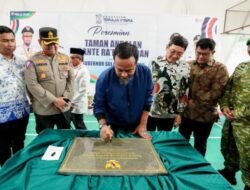 Resmikan Taman Olahraga Terpadu di Torut, Gubernur Sulsel Dorong Pembinaan Atlet