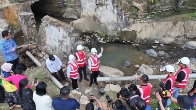 Gubernur Sulsel Ground Breaking Rehabilitasi DI Balombong Toraja Utara