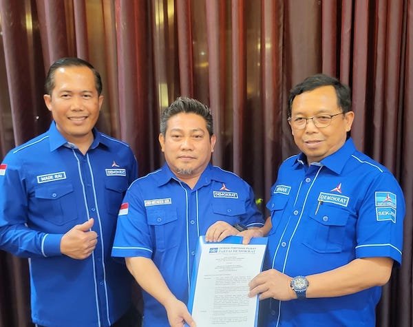 Andi Muzakkir Aqil Ditunjuk jadi Plt Ketua Demokrat Makassar