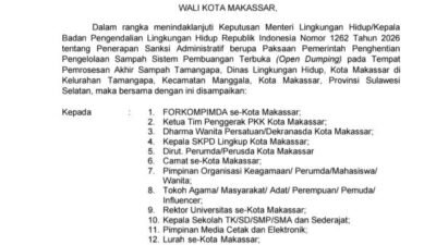 Appi Terbitkan Instruksi, 1 Agustus TPA Tamangapa Hanya Terima Sampah Residu