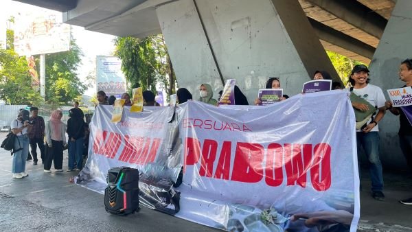 Buntut Ucapan ‘Londo Ireng’, Jurnalis dan OMS di Makassar Desak Prabowo Minta Maaf