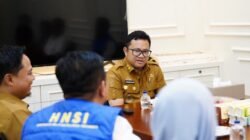Dorong Peningkatan PAD, Wabup Gowa dan Pengurus HNSI Perkuat Kolaborasi Program