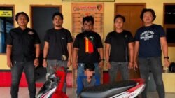 Sales Bank di Mamuju Ditangkap Polisi Usai Curi Motor Anggota Polri