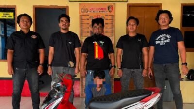 Sales Bank di Mamuju Ditangkap Polisi Usai Curi Motor Anggota Polri