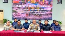 Bongkar Tambang Emas Ilegal di Mamuju, Polisi Sita Alat Berat dan Amankan 4 Tersangka