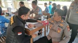 Polres Jeneponto Periksa Kesehatan Personel Polsek Arungkeke dan Paskibraka