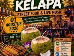 Perumda Pasar Hadirkan Festival Kelapa Muda di Pasar Kampung Baru