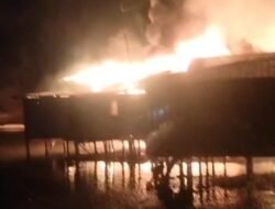 50 Atap Rumah di Tallo Makassar Terbakar, 90 KK Terdampak