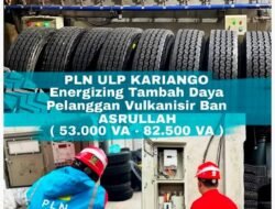 PLN ULP Kariango Tambah Daya Pabrik Vulkanisir Ban di Pinrang Hingga 82.500 VA