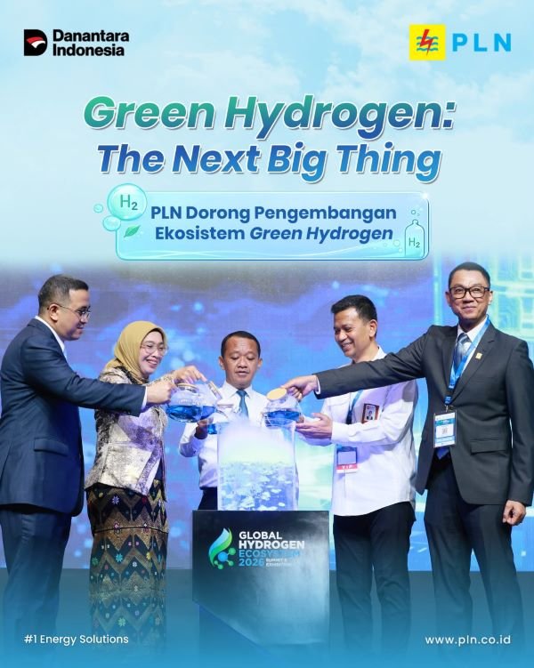 PLN Perkuat Ekosistem Green Hydrogen Demi Energi Bersih Indonesia
