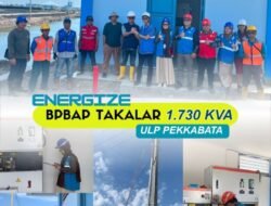 PLN ULP Pekkabata Energizing 1.730 kVA BPBAP Takalar di Pinrang
