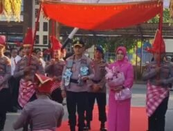 AKBP Ginanjar Resmi Nakhodai Polres Takalar, Disambut Tarian Anggaru