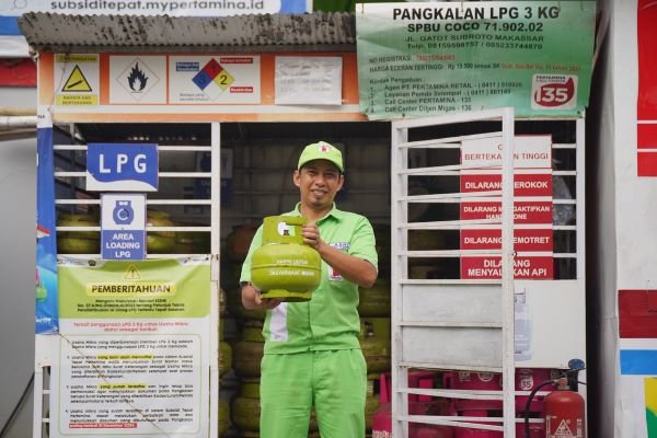 Imbau Tak Panic Buying, Pertamina Sulawesi Jamin Stok LPG 3 Kg di Parepare Aman
