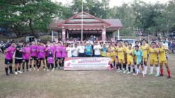Turnamen Sepak Bola Antar Desa di Parangloe, Wabup Gowa Beri Bonus