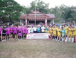Turnamen Sepak Bola Antar Desa di Parangloe, Wabup Gowa Beri Bonus