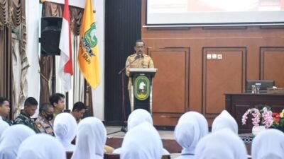 70 Capaskibraka Sinjai Mulai Jalani Pemusatan, Sekda Tekankan Disiplin dan Kepemimpinan