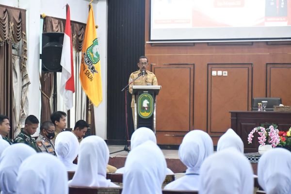 70 Capaskibraka Sinjai Mulai Jalani Pemusatan, Sekda Tekankan Disiplin dan Kepemimpinan