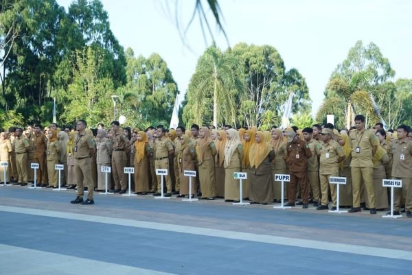Kehadiran ASN Belum 100 Persen, Bupati Lutim Minta Pegawai Mangkir Disanksi