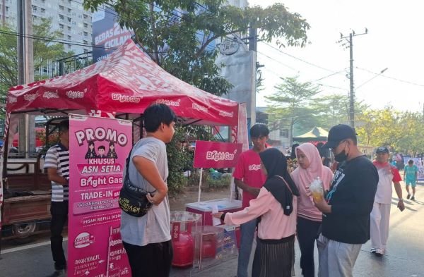 Pertamina Hadirkan Promo BrightGas di Car Free Day, Dukung LPG 3 Kg Tepat Sasaran