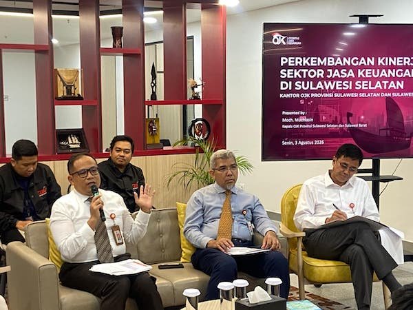Kinerja Perbankan Sulsel Tumbuh Positif, Kredit Produktif Dominasi Pembiayaan