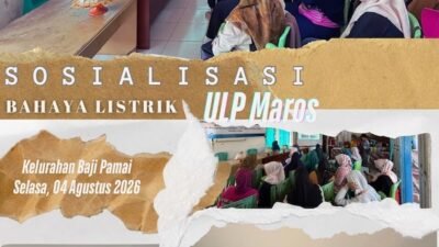 Sosialisasi Bahaya Listrik dan Pengenalan Produk PLN Hadir di Kelurahan Baji Pamai