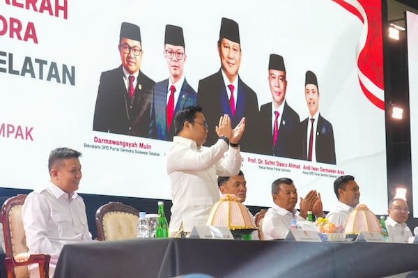 Darmawangsyah Ajak Kader Gerindra Makin Solid, Target Menang Pemilu 2029
