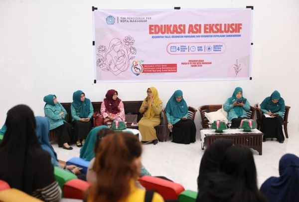 TP PKK Makassar Bekali Ibu Hamil dan Kader Edukasi ASI Eksklusif