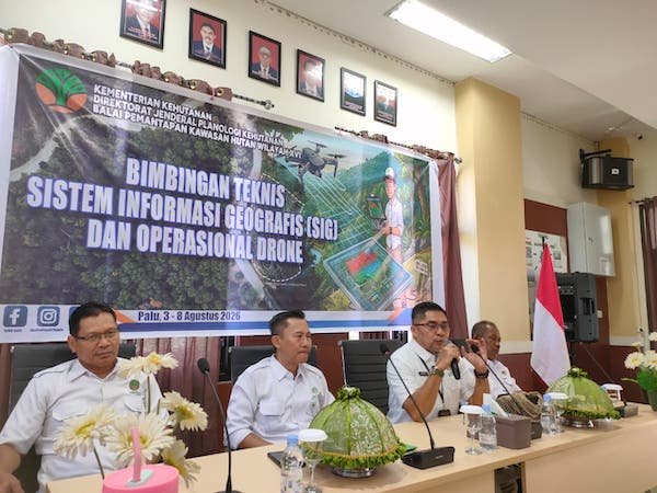 BPKH XVI Palu-Balai P2SDM Wilayah VI Makassar Gelar Bimtek SIG serta Operasional Drone