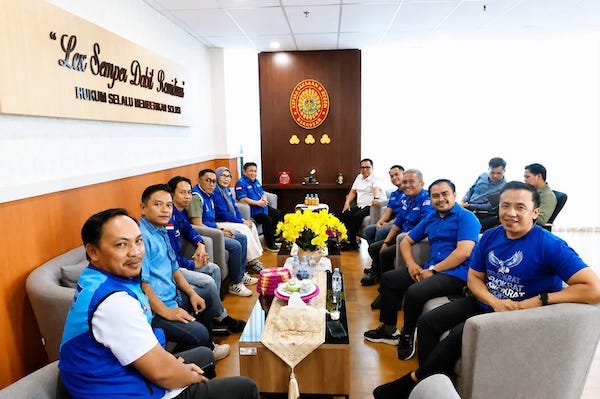 Plt Ketua Baru Demokrat Makassar Perkuat Koordinasi dengan Forkopimda