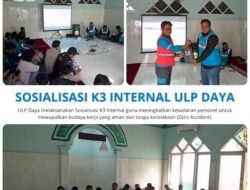 Perkuat Budaya Aman, PLN ULP Daya Rutin Gelar Sosialisasi K3 Internal