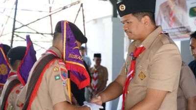 Bupati Bantaeng Lepas Kontingen Pramuka Kwarcab Bantaeng Menuju Jambore Nasional