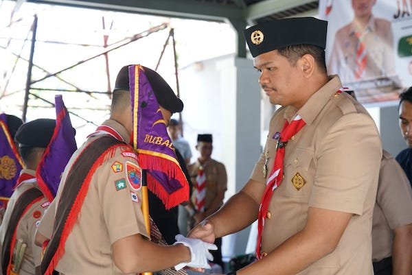 Bupati Bantaeng Lepas Kontingen Pramuka Kwarcab Bantaeng Menuju Jambore Nasional