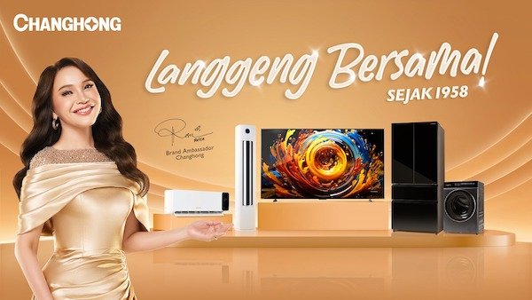 Hadirkan Garansi Hingga 25 Tahun, Changhong Resmi Tunjuk Rossa Sebagai Brand Ambassador