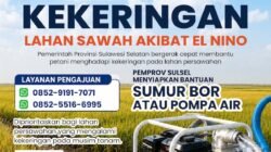 Perkuat Mitigasi Kekeringan, Gubernur Sulsel Siapkan Bantuan Pompa Air dan Sumur Bor untuk Wilayah Petanian
