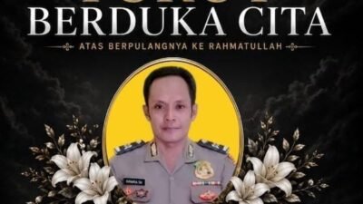 Aiptu Hamka Tawang Meninggal Usai Kecelakaan di Takalar