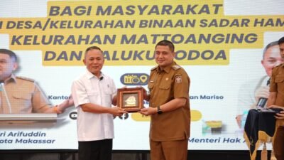 Makassar Jadi Percontohan Nasional, Dua Kelurahan Didorong Jadi Model Sadar HAM