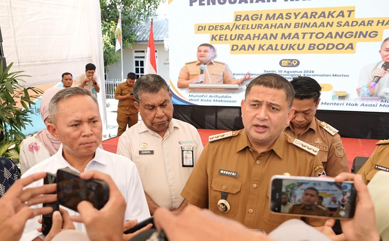Appi Ingin Program Sadar HAM Diperluas ke 153 Kelurahan di Makassar