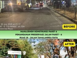 Jalan Tamalanrea Raya Mulai Diaspal Lewat Program MYP Pemprov Sulsel